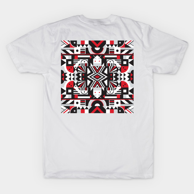 Happy Geometry Pattern by kallyfactory